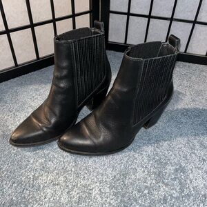 Women's Black Ankle Boots